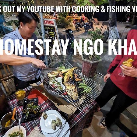 Ngo Khanh Homestay Tân Hiệ Exteriör bild